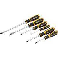 (KDT-80050H) 6 Pc. Combination Dual Material Screwdriver Set