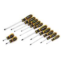 (KDT-80051H) 12 Pc. Combination Dual Material Screwdriver Set