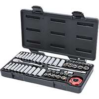 (KDT-80300) 51 pc. 1/4" Dr. 6 pt. SAE/Metric Socket Set