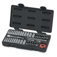 (KDT-80301) 51 pc. SAE/Metric 12 Pt. Socket Set 1/4" Drive
