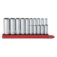 (KDT-80309D) 10 Pc. 12 Pt Deep Socket Set SAE