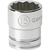 (KDT-80498) 3/8" Drive 12 Point Standard SAE Socket 3/8"