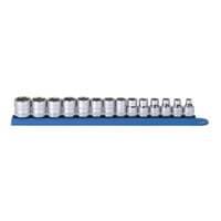 (KDT-80552) 3/8" Dr. 6 pt. Metric Socket Set, 14 pc