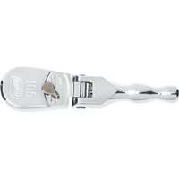 (KDT-81212T) 3/8" Drive 90-Tooth Stubby Flex Head Teardrop Ratchet 5"