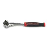 (KDT-81224) 1/4" Drive Cushion Grip Roto Ratchet, 6.75"