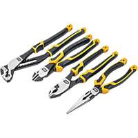 (KDT-82203C-06) 4 PC MIXED DUAL MATERIAL PLIER SET