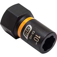 (KDT-84758) 3/8" Drive Bolt Biter Impact Extraction Socket 10- mm