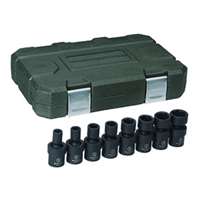 (KDT-84917N) 8 Pc. 3/8" Drive 6 Point SAE Universal Impact Socket Set