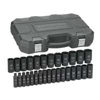 (KDT-84935N) 29 Pc. 1/2" Drive 6 Point Deep Metric Impact Socket Set