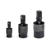 3 Pc. X-Core Pinless Impact Universal Joint Set