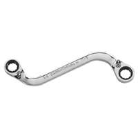 (KDT-85342) Reversible "S-shaped" Double Box Ratcheting Wrench (5/8" x 11/16")