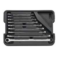 (KDT-85998) 9 Pc. 12 Point XL GearBox Double Box Ratcheting SAE Wrench Set