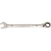 1/2" 90-Tooth 12 Point Reversible Ratcheting Wrench