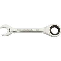 (KDT-86852) 7/16" 90-Tooth 12 Point Stubby Combination Ratcheting Wrench
