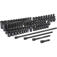 (KDT-89093) 80PC 3/8IN DR. STD/DP SAE/MM MASTER IMPACT