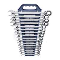 (KDT-9416) 16 Pc. Metric Combination Ratcheting Set