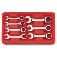 (KDT-9507D) 7 pc. SAE Stubby Combination Ratcheting GearWrenchª Set