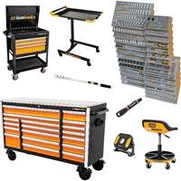 (KDT-MEGAMOD1268) 1268 Piece MEGAMOD Master Mechanics Tool Set in Premium Modular Foam Trays with Tool Storage