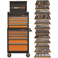(KDT-MEGAMODPRO) 791 Piece MEGAMOD Master Mechanics Tool Set With Modular Foam Trays with Tool Storage