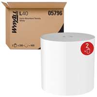 WypAll L40 Wipers, White