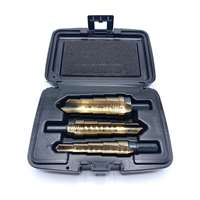 KnKut 3pc Hole Expansion Step Reamer Set