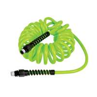 Flexzilla Polyurethane  Coil Hose with  Reusable Hose Ends