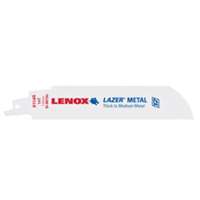 (LEN-201726114R) 6" x 1" x .035" Lazer Bi-Metal Reciprocating Saw Blades, 14 TPI