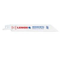 (LEN-618R) 6" x 3/4" x .035" Metal Cutting Reciprocating Saw Blades, 18 TPI