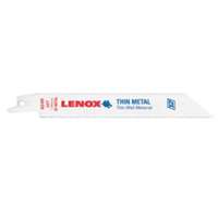 (LEN-624R) 6" x 3/4" x .035" Metal Cutting Reciprocating Saw Blades, 24 TPI