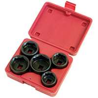 (LIS-13300) 5 pc. Low Profile Filter Socket Set