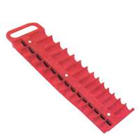 (LIS-40200) Large Magnetic 3/8” Socket Tray - Red