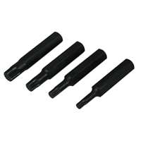 (LIS-60750) 4 pc. Triple Square 12-Point Bit Set