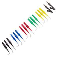 (LIS-64900) 17 Pc. Back Probe  Pins and Alligator Clips Set