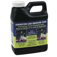 Combustion leak fluid