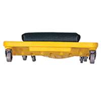 (LIS-93102) Yellow Low Profile Plastic Creeper