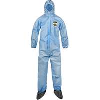 (LKD-SSG414B-SMMD) SafeGard® SMMS Global Pattern Coveralls - Attached Hood, SM/MD