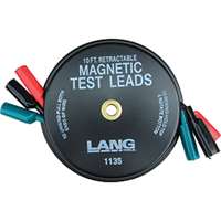 (LNG-1135) 3 x 10-ft Magnetic Retractable Test Leads