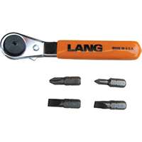 (LNG-5370) 5 pc. Offset Ratcheting Screwdriver Bit Wrench Set