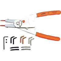 (LNG-75) Retaining Ring Pliers  with ­Automatic Ratchet  Lock and Tip Kit
