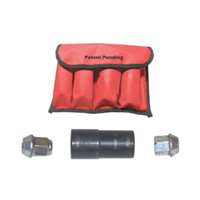 (LOC-LT1230) 5 Pc. ½” Drive Dual Sided Socket Lugnut Removal Kit w/Punch