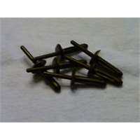 (MAR-48350) Klik-Lok Plastic Rivet, 6.3 mm Diameter 0.158-0.394 grip, 100 per pack
