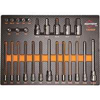 (MAY-16065F) 26PC METRIC HEX MASTER SET