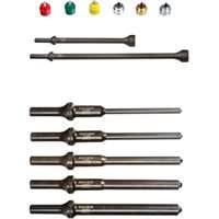 (MAY-81467) Buy 32026 9 Pc Pneu Replaceable Tip Hammer Set Get 32020 5 Pc Pneu Roll Pin Punch Set Free