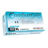 (MFX-CFG900S) ComfortGrip Powder-Free Latex Examination Gloves, Natural, Small