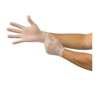 (MFX-DF850L) Derma Free Powder-Free Vinyl Examination Gloves, Clear, Large