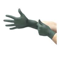 (MFX-DFK608L) Dura Flock Flock-Lined Industrial-Grade Gloves, Dark Green, Large