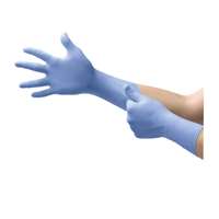 (MFX-FFE775L) FreeForm EC Powder-Free Extended Cuff Nitrile Examination Gloves, Blue, Large