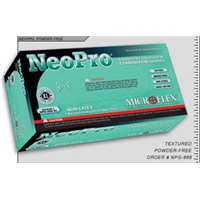 (MFX-NPG888L) NeoPro Powder-Free Neoprene Examination Gloves, Green, Large