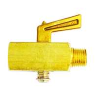 Inline Air Flow Regulator 1/4"Female NPTx1/4"Male NPT