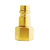 (MIL-761) HI-Flo V-Style 1/4" FNPT Brass Plug
